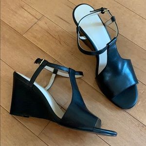 Cole Haan Black Wedges
